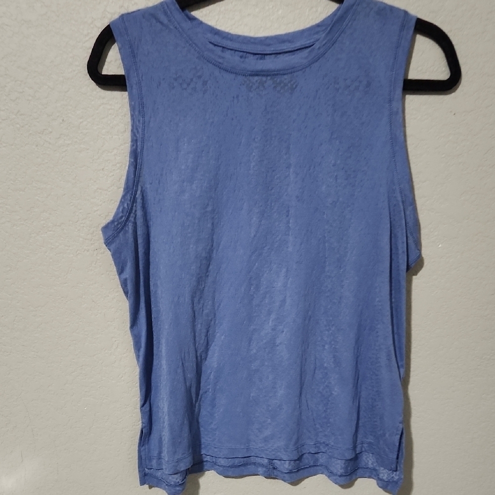 Avia Top Blue Muscle Tee Tank Top Size XL